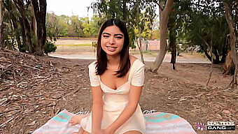 Hazel Heart'S Outdoor Audition: A Tantalizing Pov Experience