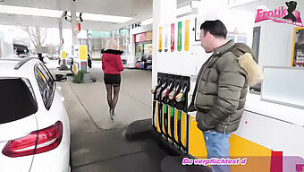 ¡esta Joven Rubia Es Recogida Para Tener Sexo Público Después De Un Encuentro En Una Gasolinera! ¡no Te Pierdas Esta Escena Caliente!