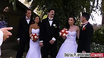 Le Jour Du Mariage De Casey Calvert Se Transforme En Une Rencontre Torride Avec Brandon Ashton Dans Cette Scène Explicite De Digitalplayground.