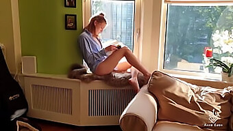 Young German College Student'S Risky Bedroom Antics Caught On Camera