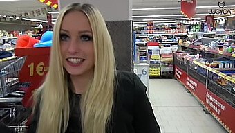 Lucys Versautes Einkaufsabenteuer Im Supermarkt: Outdoor-Anal Und Cumshot