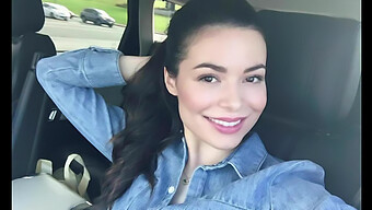 棕色头发的明星miranda Cosgrove的instagram照片,让你感到愉悦