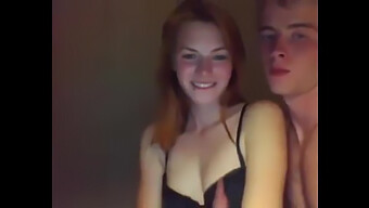 Redhead Beauty Indulges In Sensual Kissing And Explores Tight Pussy