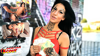 Young German Tattoo Enthusiast Mina Shares Her Sexual Desires With The Public