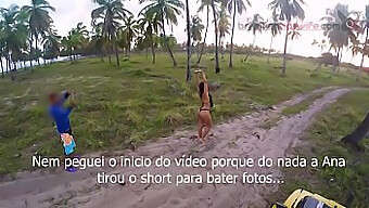 Braziliaans Stel Voegt Exhibitionisme Toe Aan Hun Zonsondergangroutine In Maracaipe