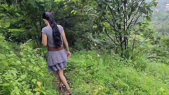 Indian Wife Pleasures My Bushy Cunt In The Wilderness