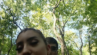 Encuentro Íntimo Con Mi Novia En El Bosque