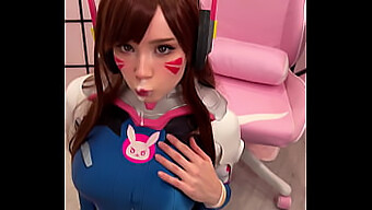 Tiktok Se Viste De Estrella Como Overwatch'Sugar Daddyva, Da Sexo Oral Y Recibe Una Corrida Facial