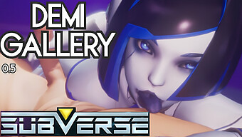 Demi Gallery的subverse Hentai游戏更新以激烈的机器人性爱为特色