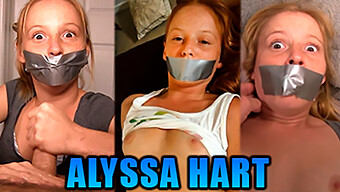 บทสรุปของ Alyssa Hart: หน้าอกเล็กและสาวผมแดงที่ปิดปากด้วยเทปพันสายไฟ