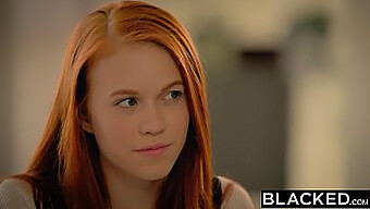 Redhead Teen Dolly Little Experiences Her First Big Black Cock