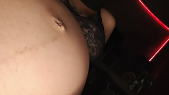 Close-Up Of A Pregnant Woman'S Intimate Area