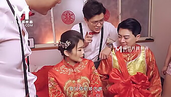 Liang Yun Fei'S Explicit Wedding Night In Asian Erotic Video