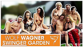 Twee Duitse Milf'S Gaan Een Wilde Orgie Aan Met Onbekende Mannen Op Een Swingerfeestje. Bekijk De Actie Op Wolfwagner.Com.