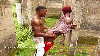 Angry Slay Queen Submits To Wild Sex With Big Black Cock In Abandoned Building