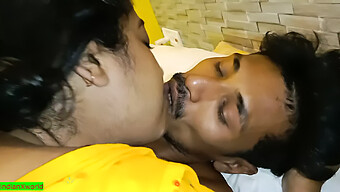 Indian Cougar And Teen Engage In Real Sex With Cum Swallowing