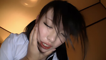 Japanese Beauty Demonstrates Her Oral Abilities In Hardcore Scene