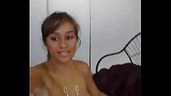 Samoan Beauty Pleases Herself On Camera