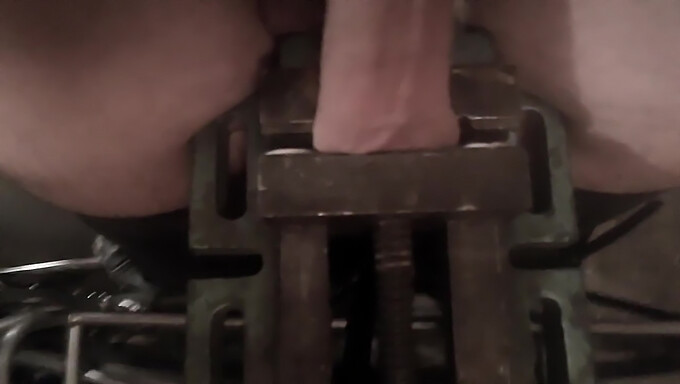 Testicular Torture With Clamp Attachment On Mobility Device